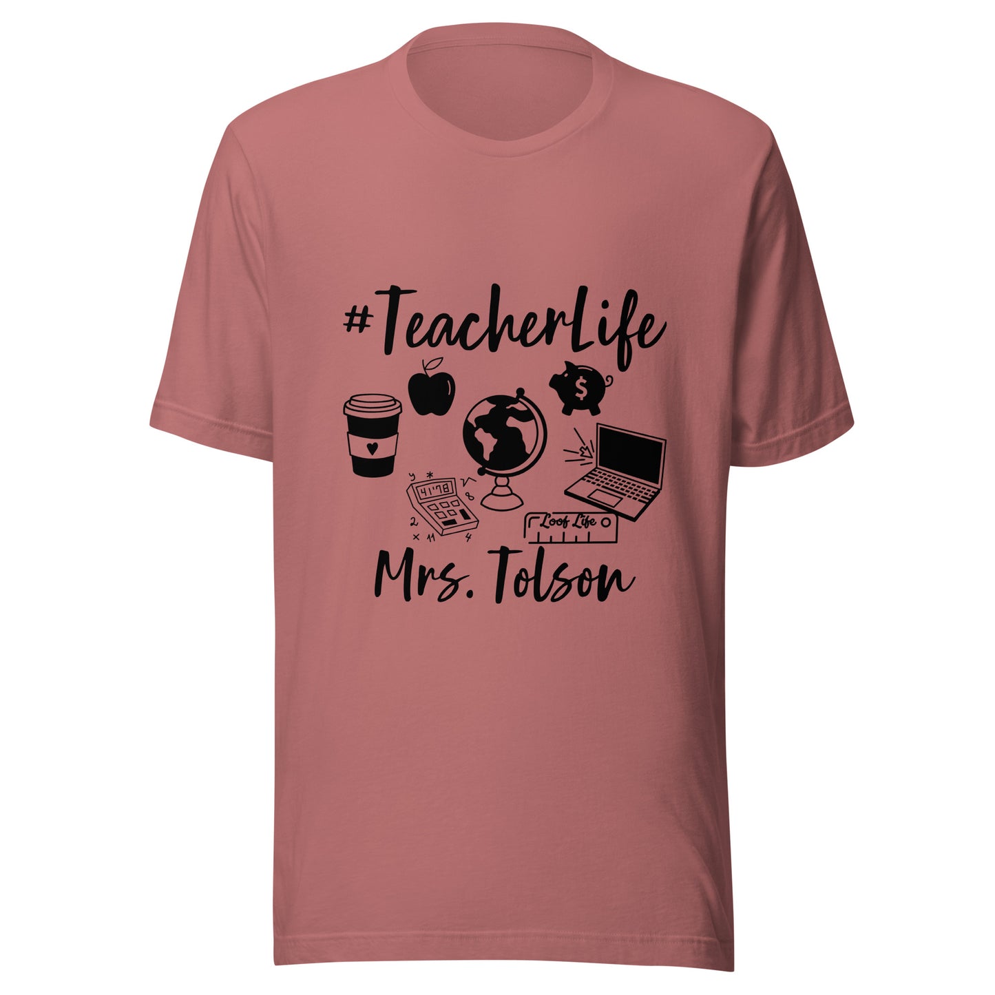 Custom - Black Print - Unisex t-shirt