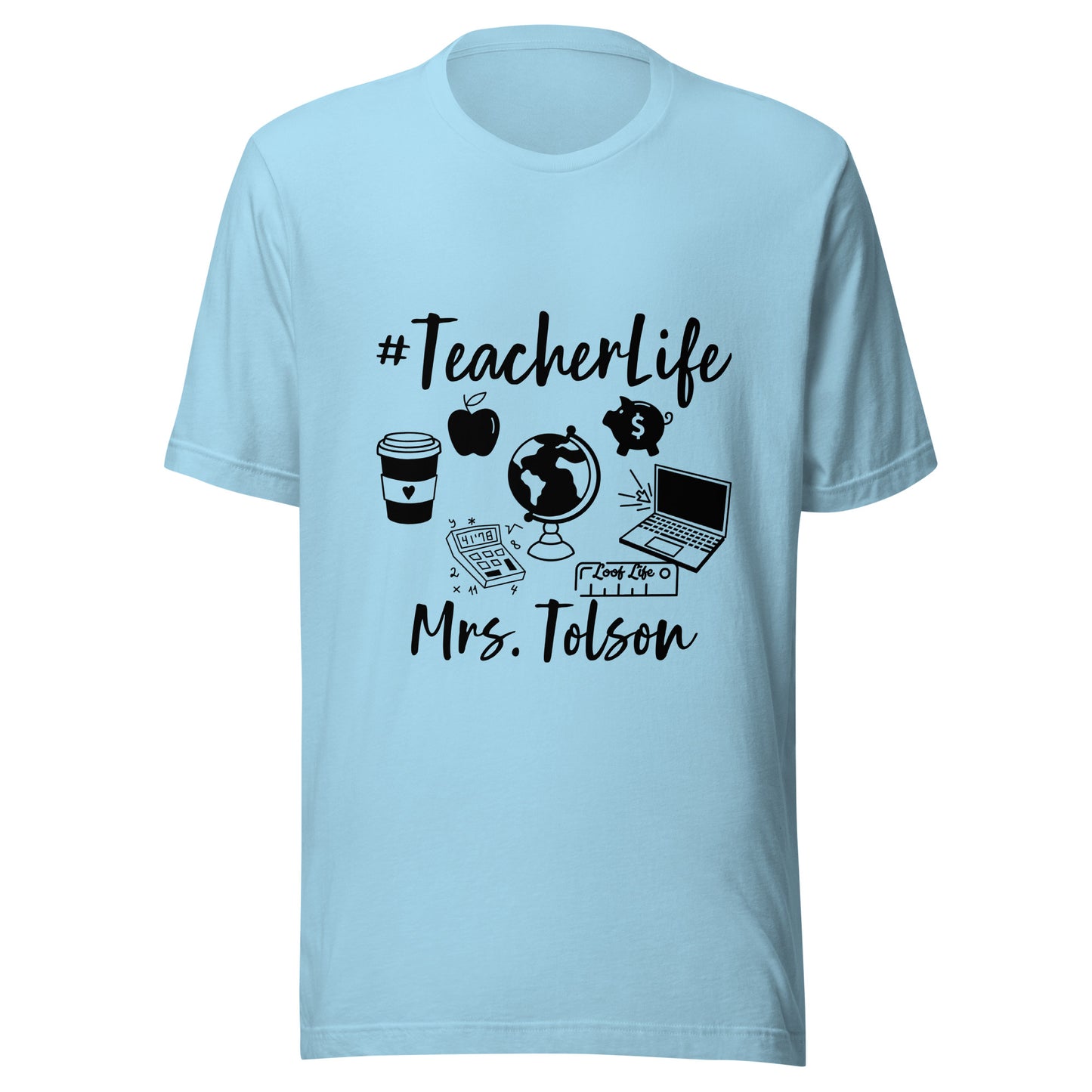 Custom - Black Print - Unisex t-shirt