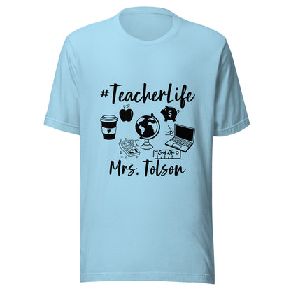 Custom - Black Print - Unisex t-shirt