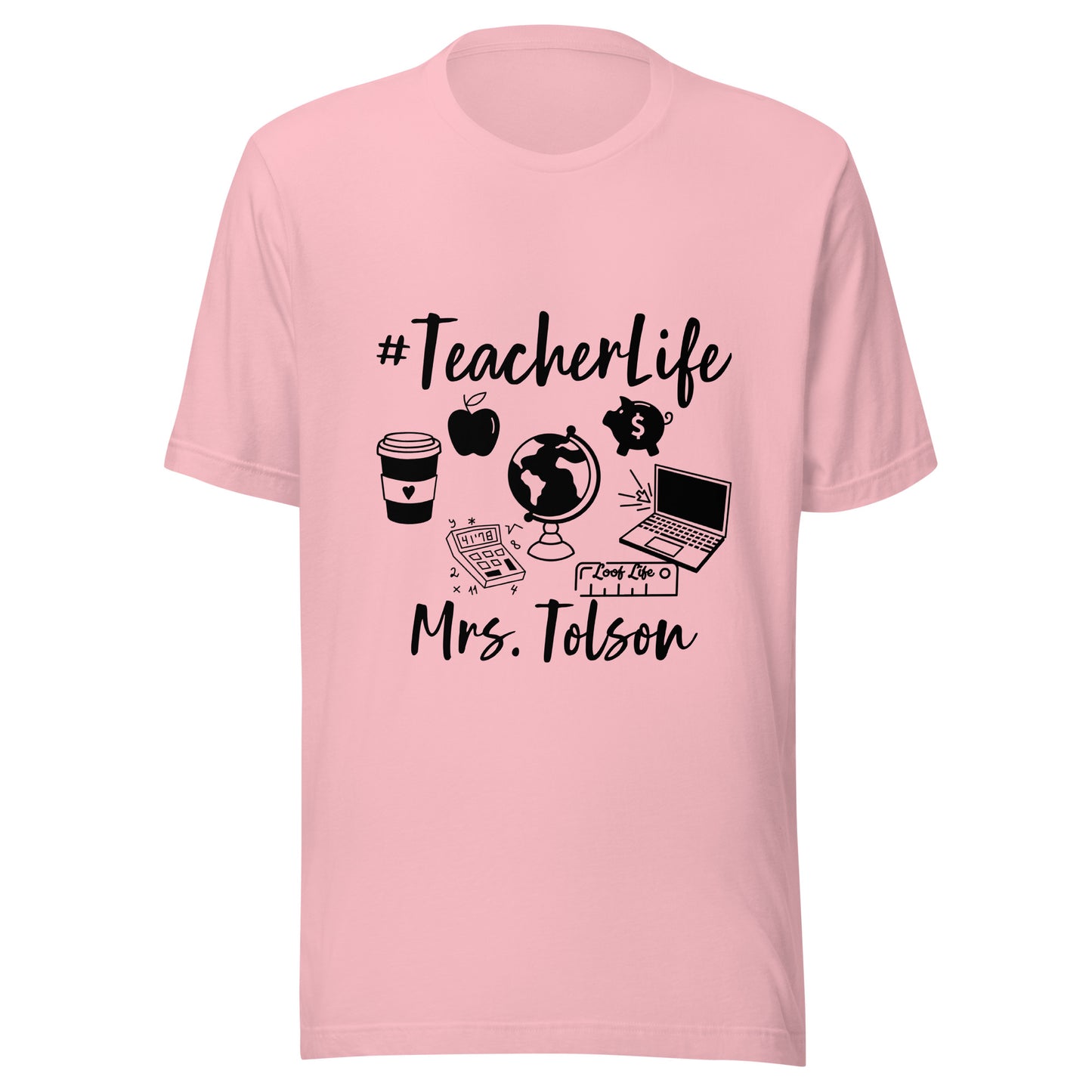 Custom - Black Print - Unisex t-shirt