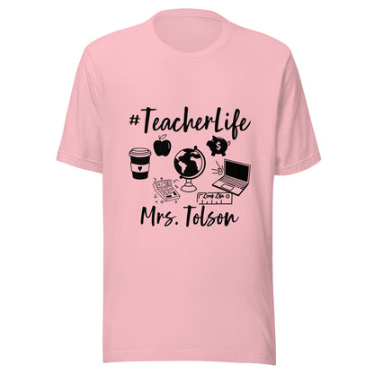 Custom - Black Print - Unisex t-shirt