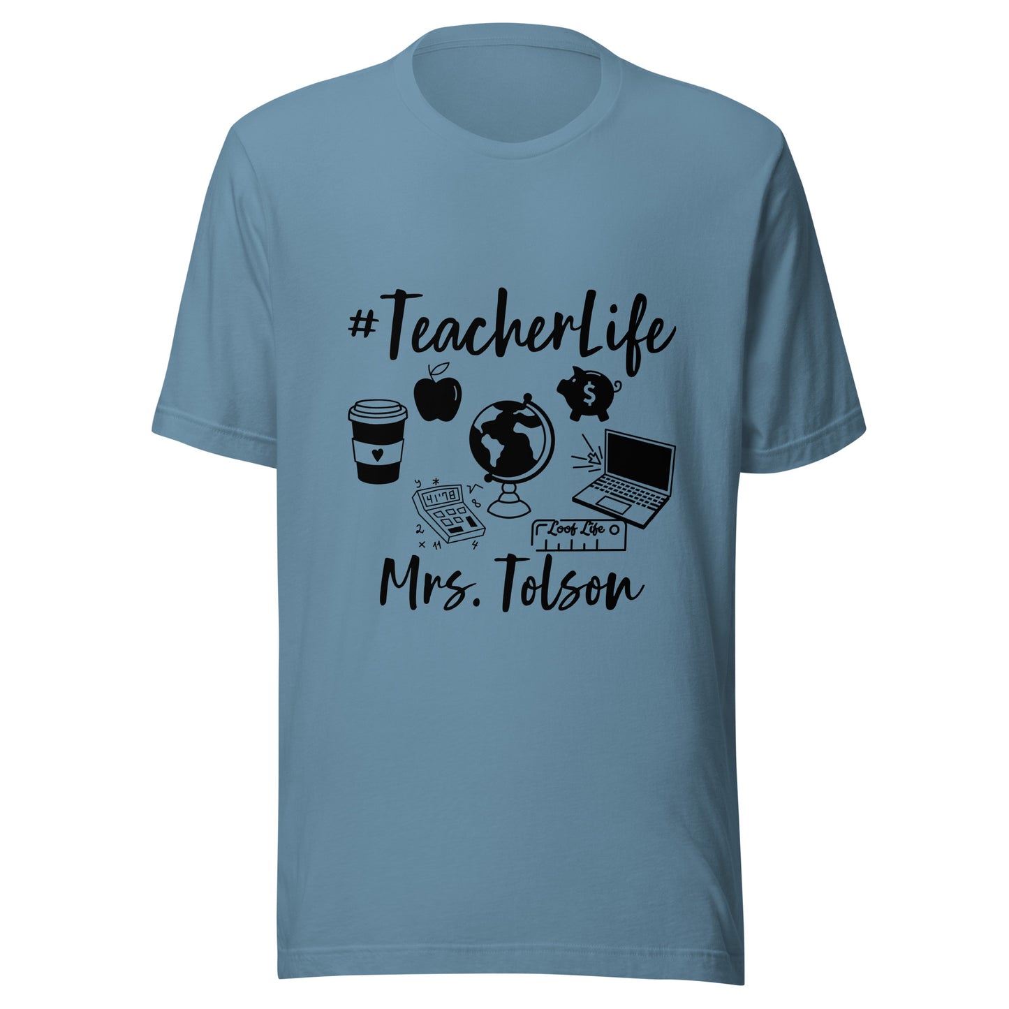 Custom - Black Print - Unisex t-shirt