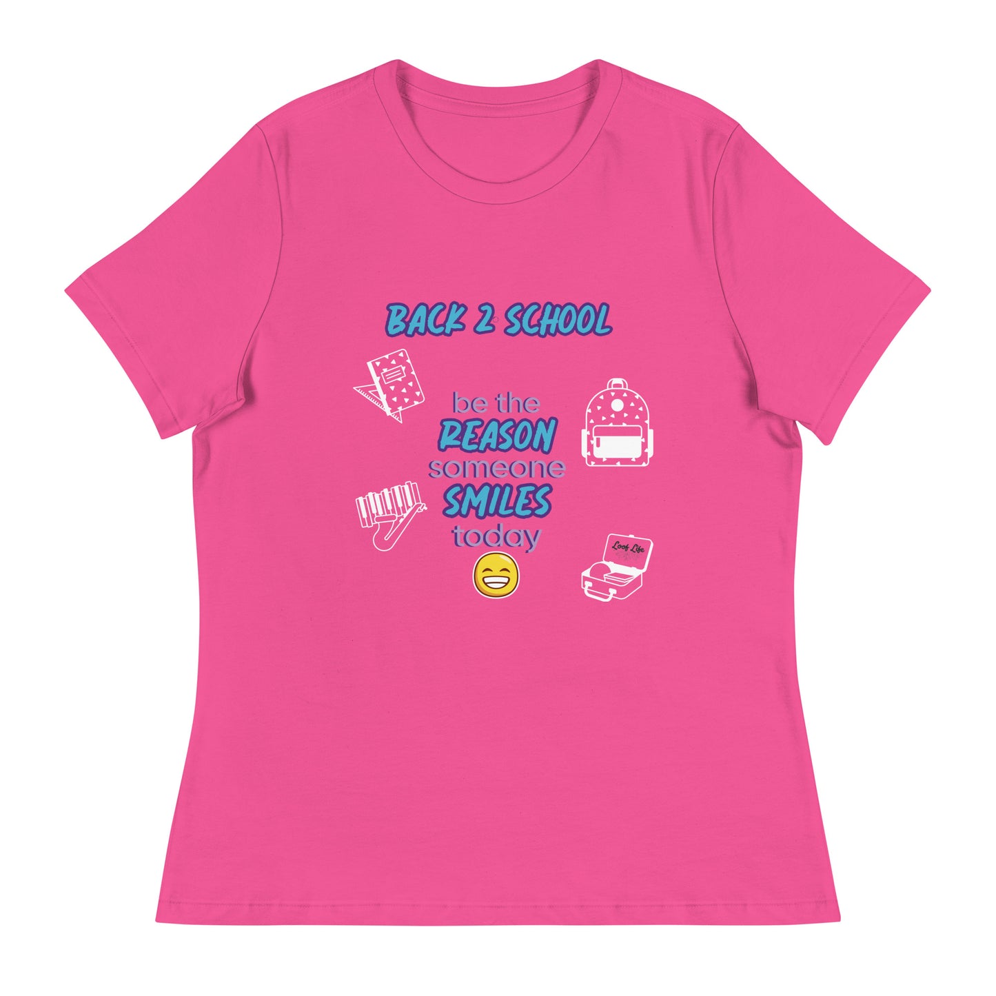 Smile - Back 2 School - Women's Relaxed T-Shirt