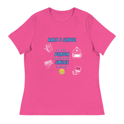 Smile - Back 2 School - Women's Relaxed T-Shirt