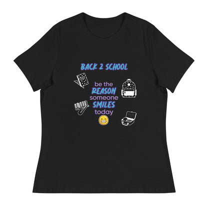 Smile - Back 2 School - Women's Relaxed T-Shirt