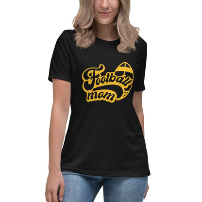 Football mom - Women's Relaxed T-Shirt