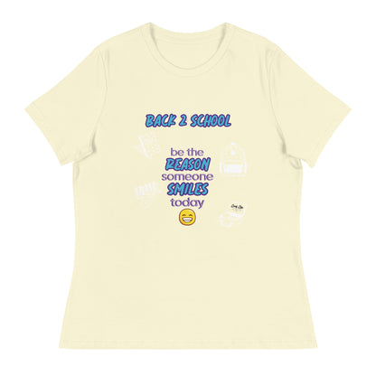 Smile - Back 2 School - Women's Relaxed T-Shirt