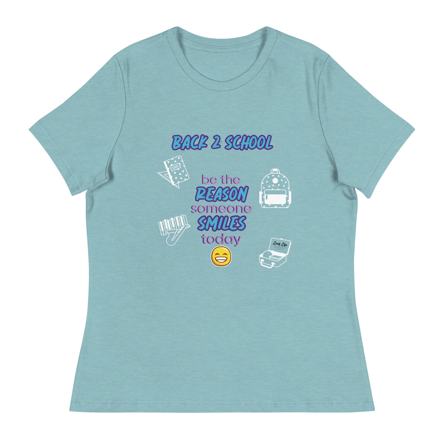 Smile - Back 2 School - Women's Relaxed T-Shirt