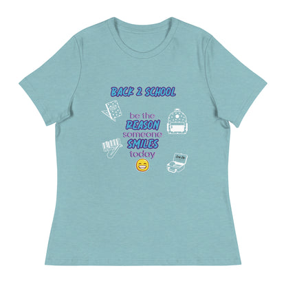 Smile - Back 2 School - Women's Relaxed T-Shirt