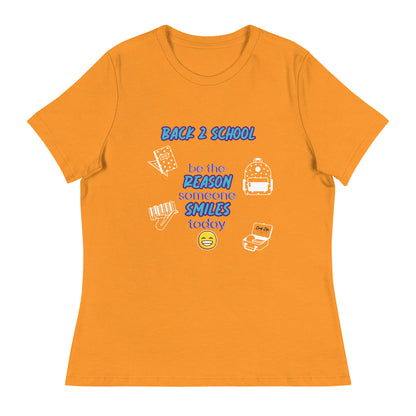 Smile - Back 2 School - Women's Relaxed T-Shirt