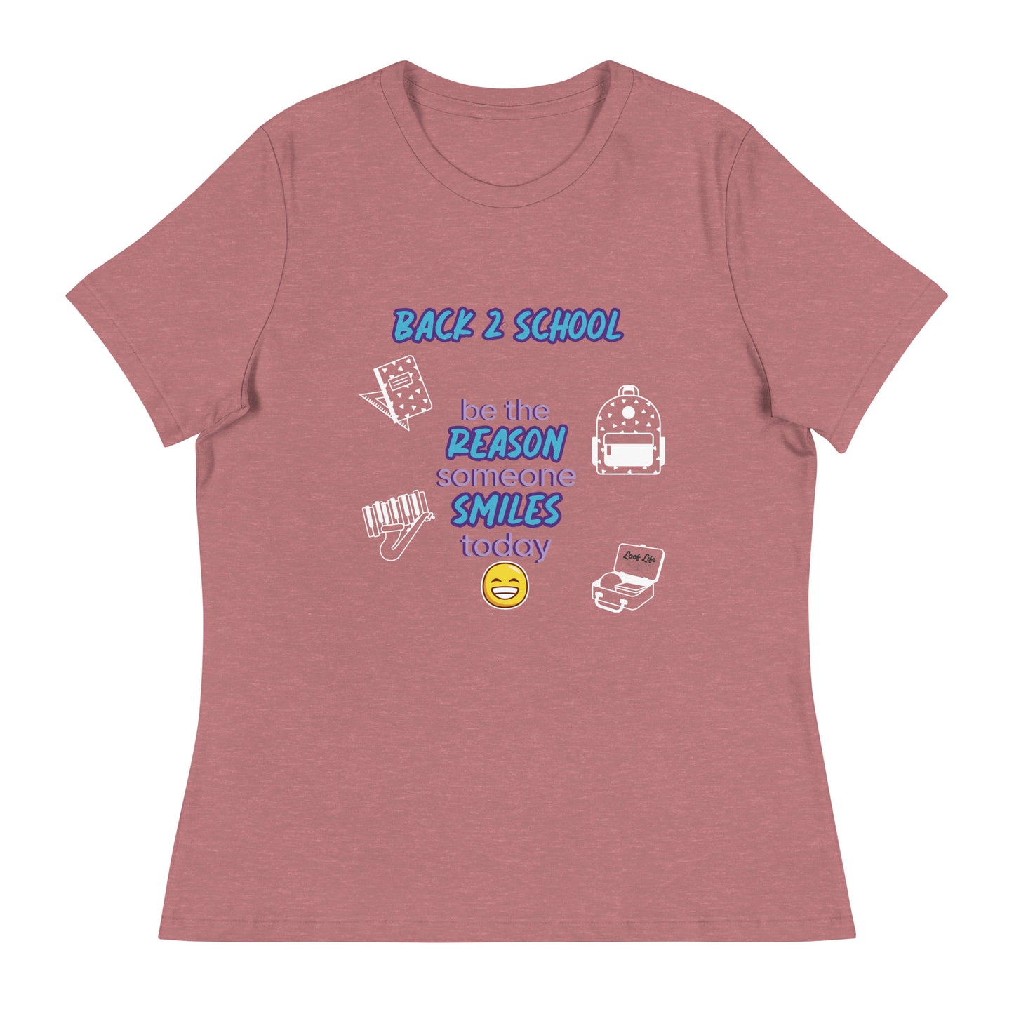 Smile - Back 2 School - Women's Relaxed T-Shirt