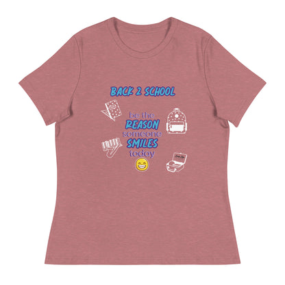 Smile - Back 2 School - Women's Relaxed T-Shirt
