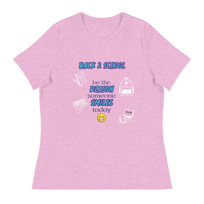 Smile - Back 2 School - Women's Relaxed T-Shirt