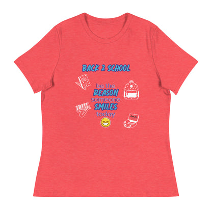 Smile - Back 2 School - Women's Relaxed T-Shirt