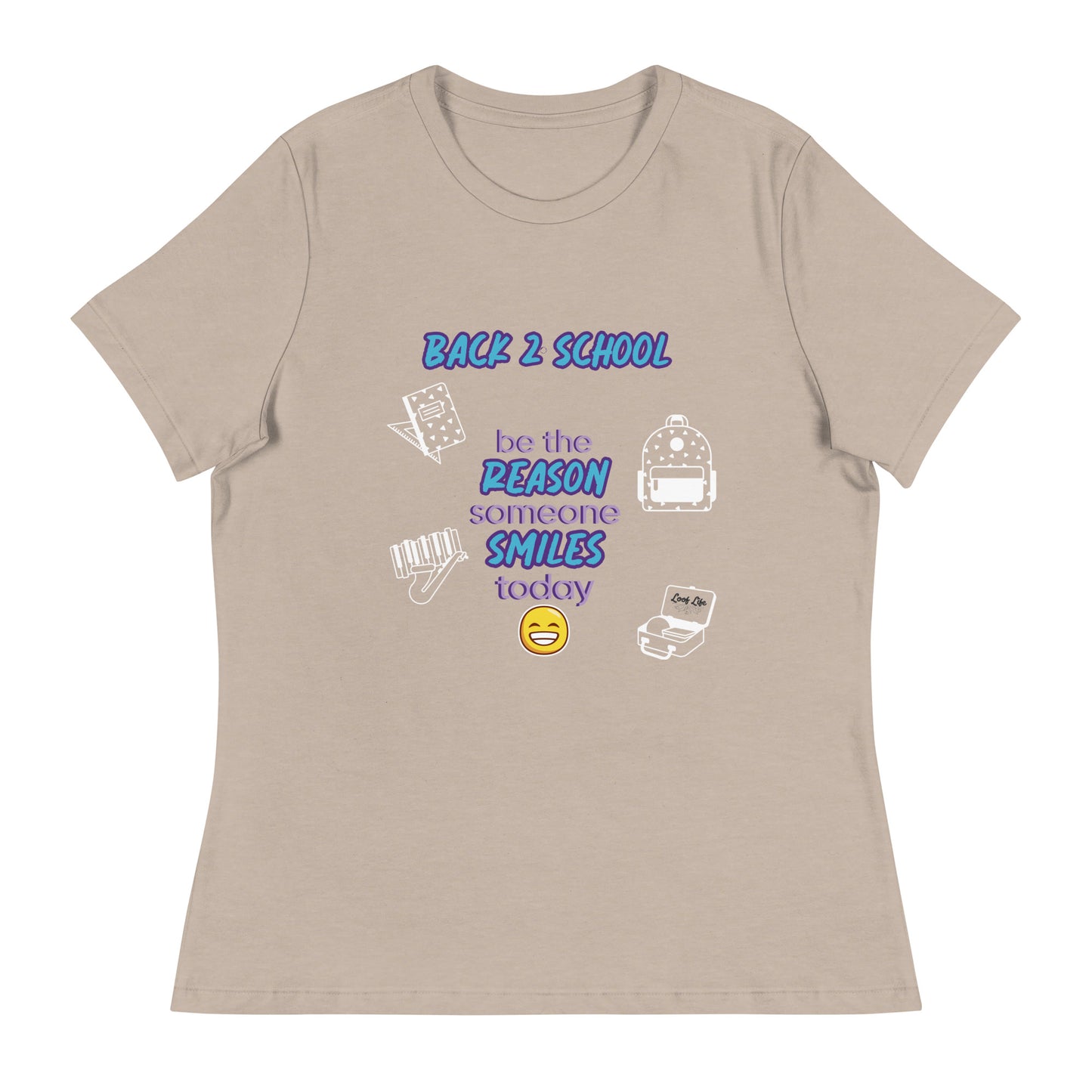Smile - Back 2 School - Women's Relaxed T-Shirt
