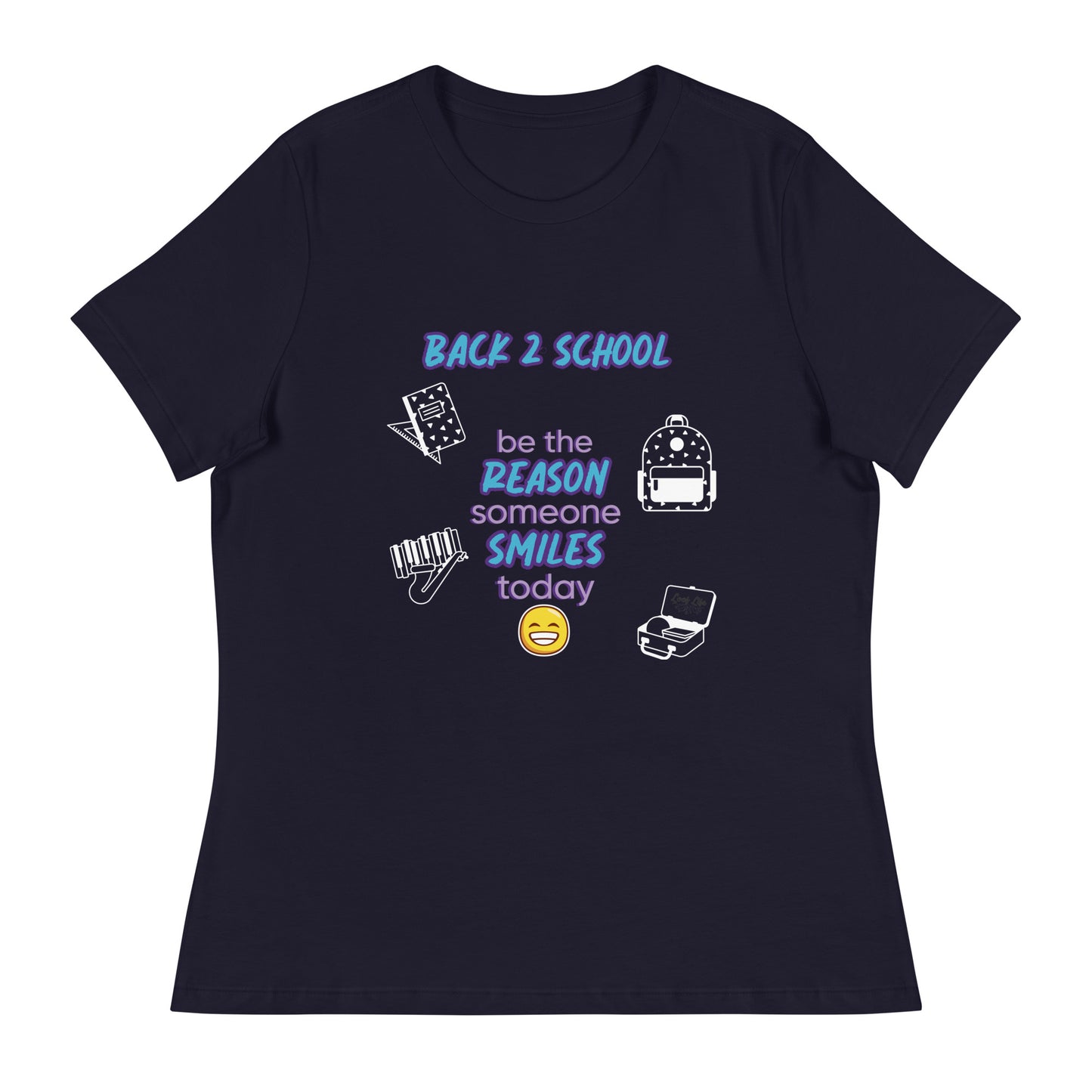Smile - Back 2 School - Women's Relaxed T-Shirt