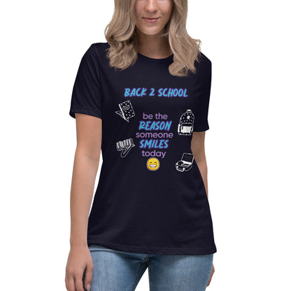 Smile - Back 2 School - Women's Relaxed T-Shirt