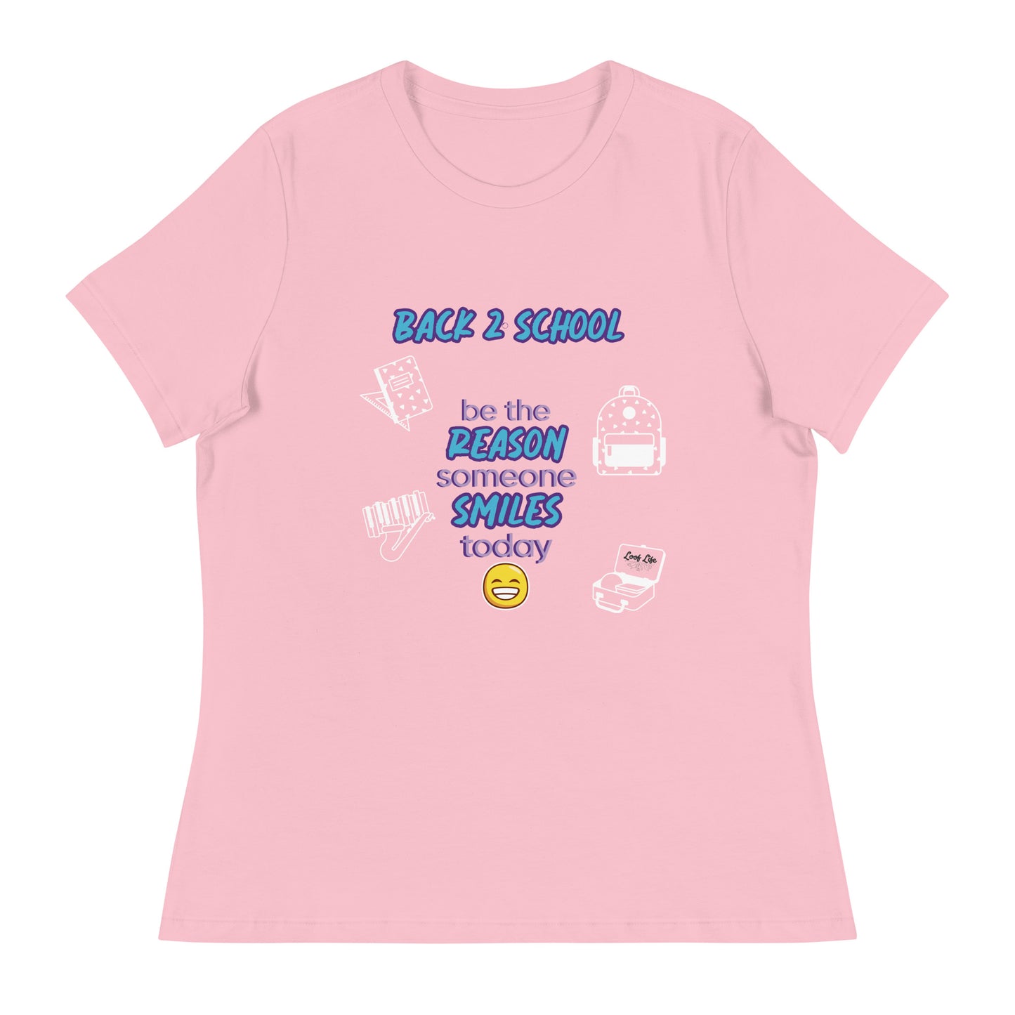 Smile - Back 2 School - Women's Relaxed T-Shirt