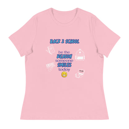 Smile - Back 2 School - Women's Relaxed T-Shirt