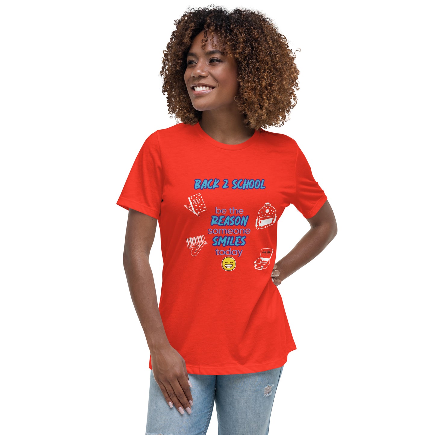 Smile - Back 2 School - Women's Relaxed T-Shirt