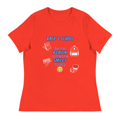Smile - Back 2 School - Women's Relaxed T-Shirt
