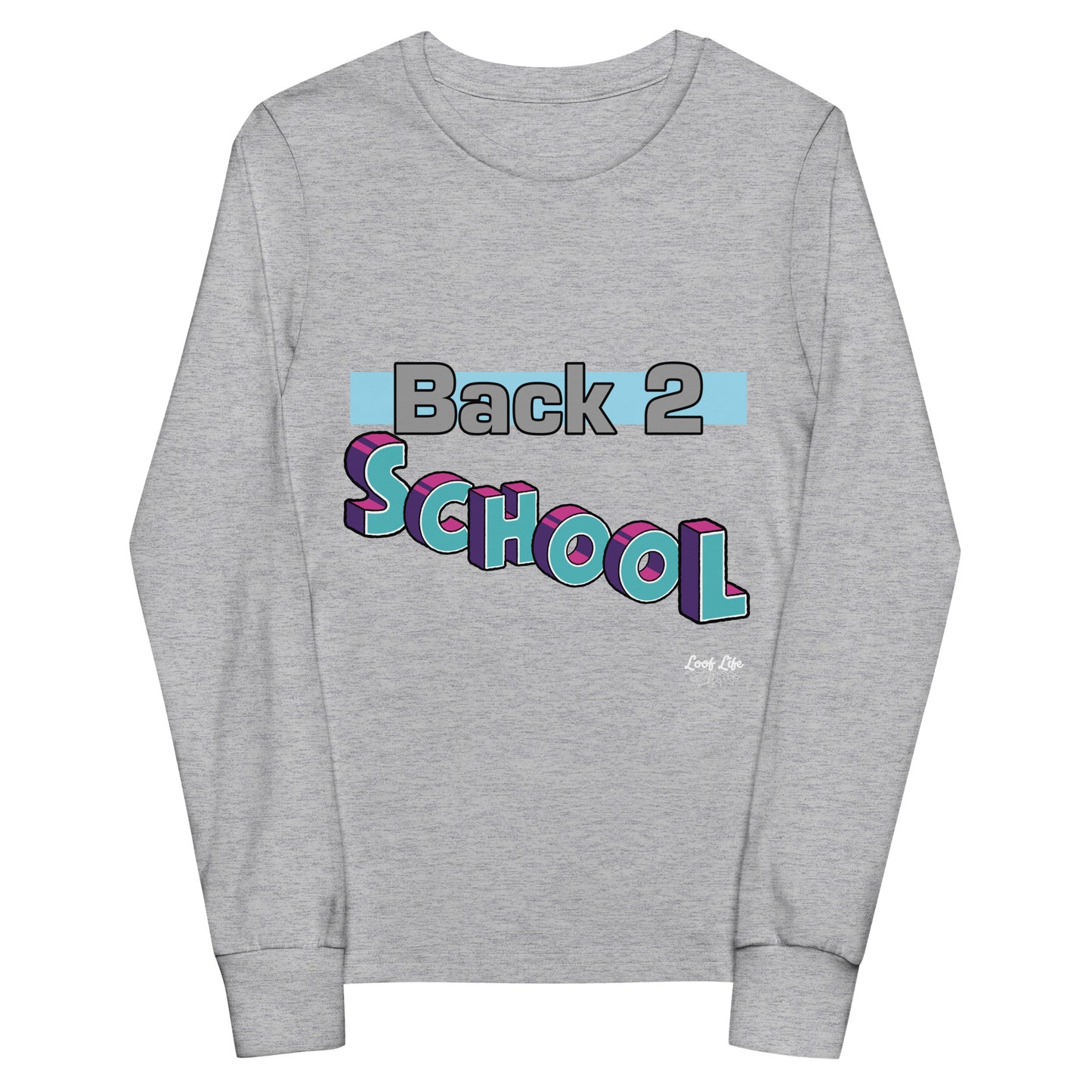 Back 2 School - Youth long sleeve tee