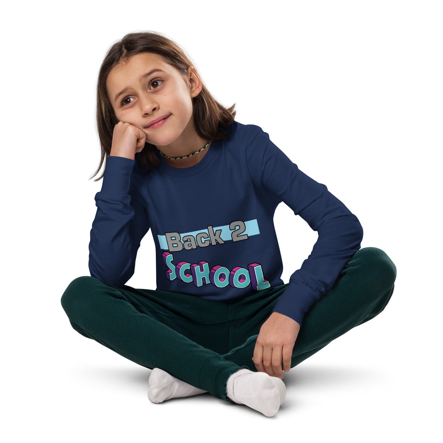 Back 2 School - Youth long sleeve tee