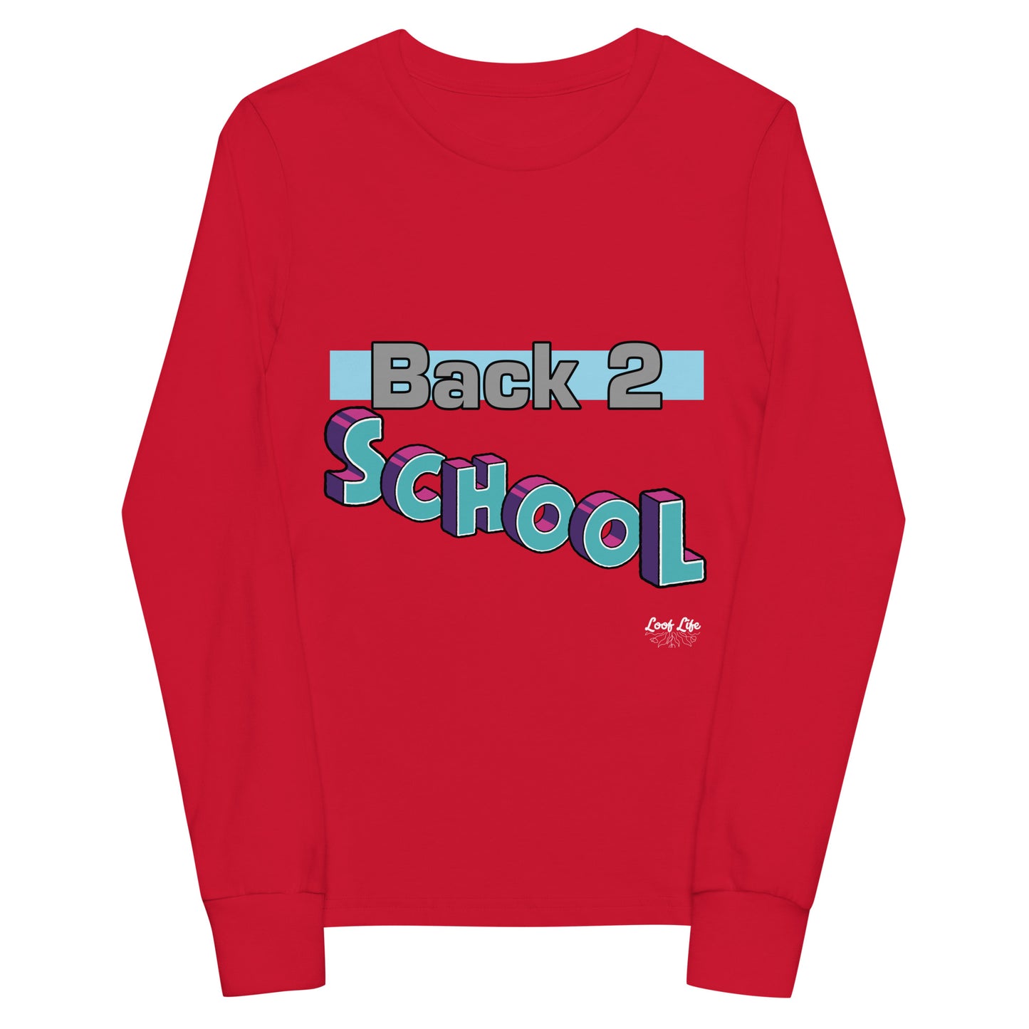 Back 2 School - Youth long sleeve tee
