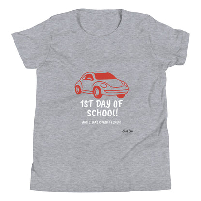 1st Day of School - Chauffeur - Youth Short Sleeve T-Shirt