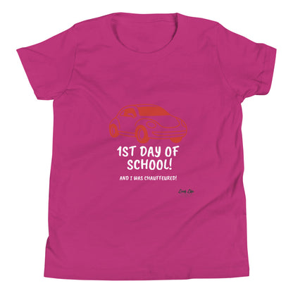 1st Day of School - Chauffeur - Youth Short Sleeve T-Shirt