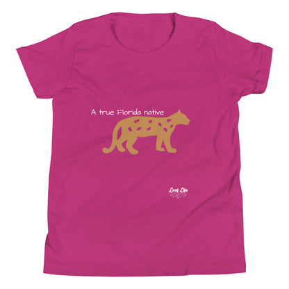 FL Native - Panther - Youth Short Sleeve T-Shirt
