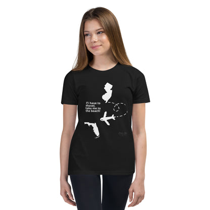 Jersey to Florida - Youth Short Sleeve T-Shirt
