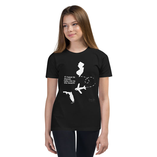 Jersey to Florida - Youth Short Sleeve T-Shirt