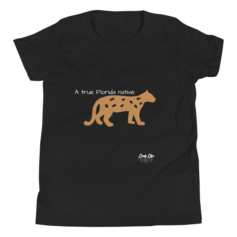 FL Native - Panther - Youth Short Sleeve T-Shirt