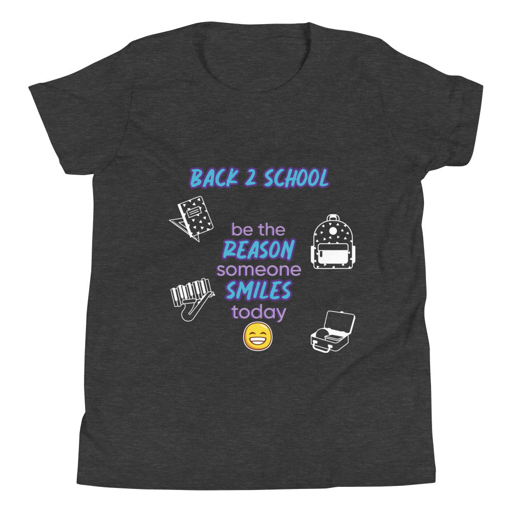 Smile - Back 2 School - Youth Short Sleeve T-Shirt