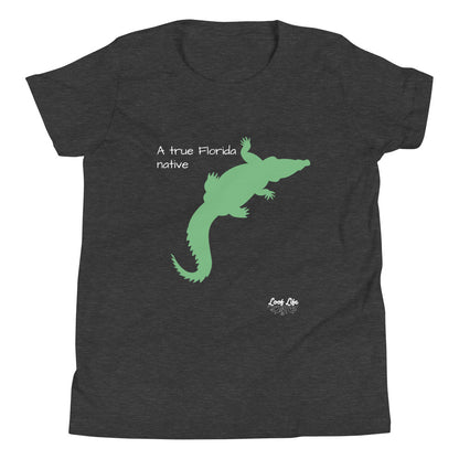 FL Native - Gator - Youth Short Sleeve T-Shirt