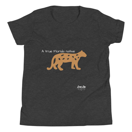 FL Native - Panther - Youth Short Sleeve T-Shirt