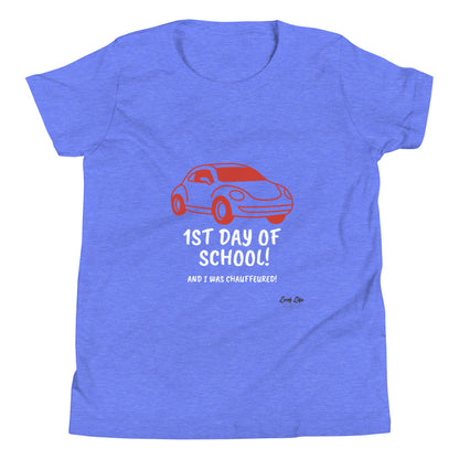 1st Day of School - Chauffeur - Youth Short Sleeve T-Shirt