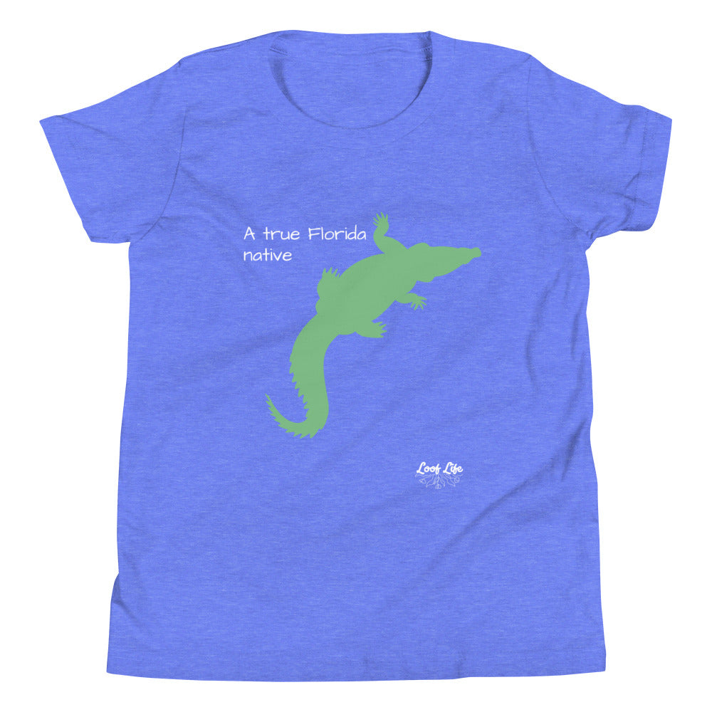 FL Native - Gator - Youth Short Sleeve T-Shirt