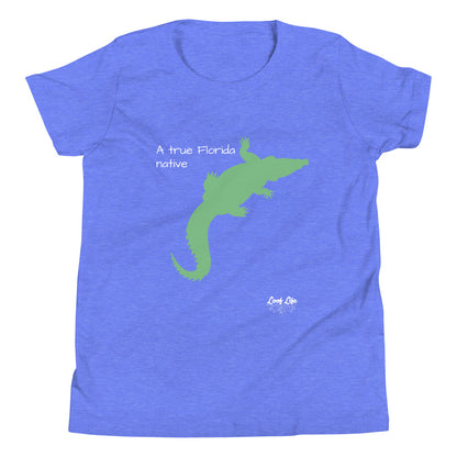 FL Native - Gator - Youth Short Sleeve T-Shirt