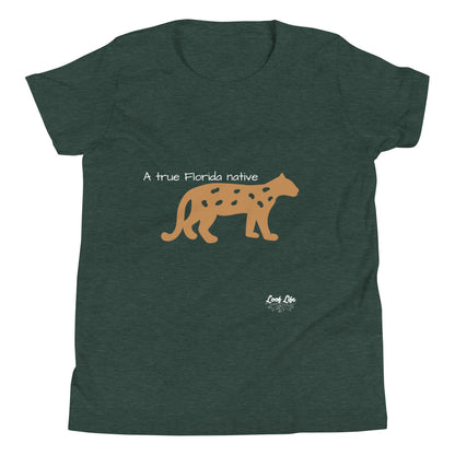 FL Native - Panther - Youth Short Sleeve T-Shirt