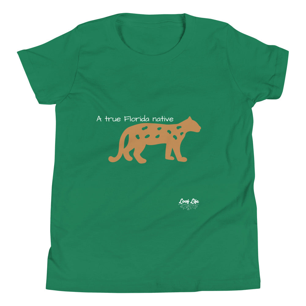 FL Native - Panther - Youth Short Sleeve T-Shirt