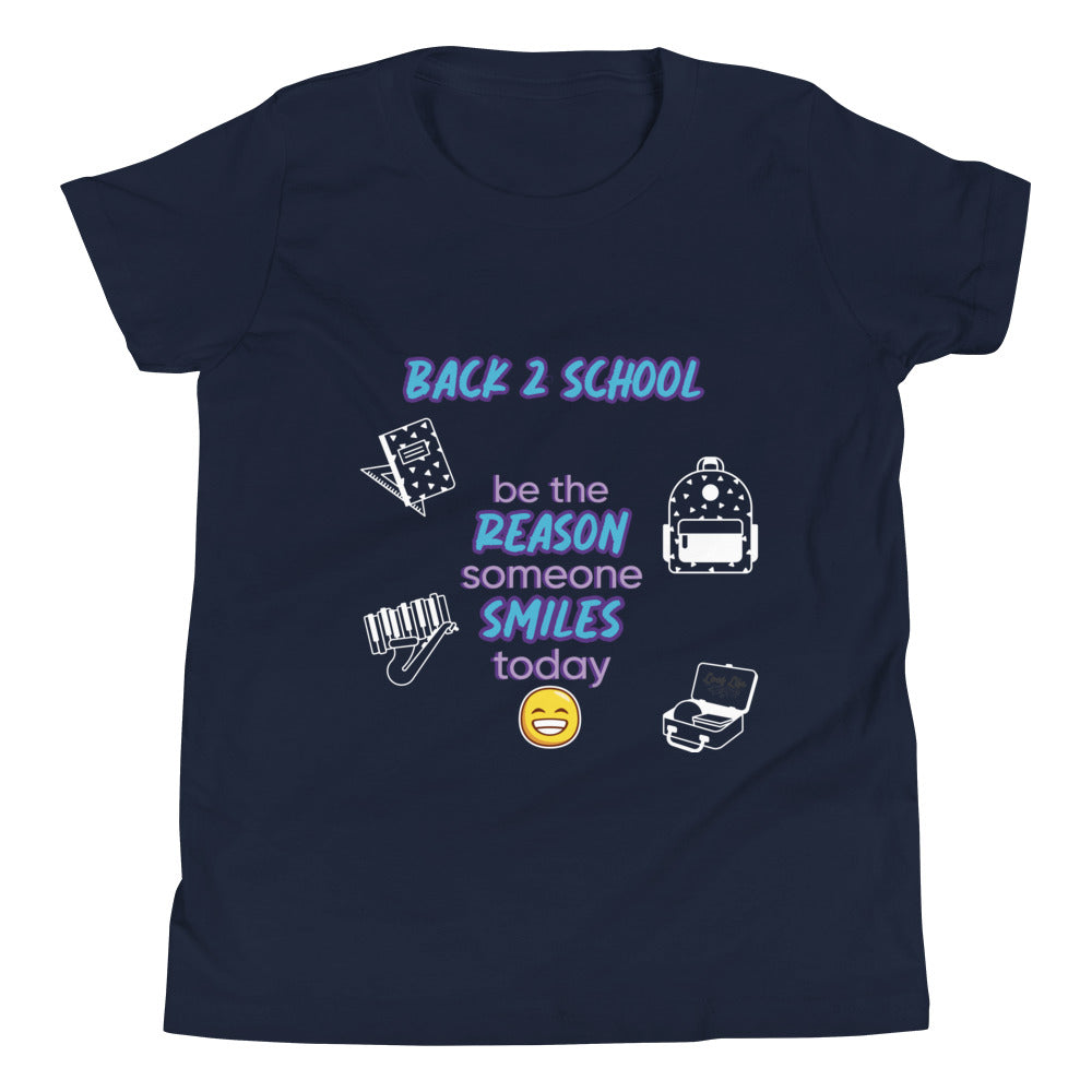 Smile - Back 2 School - Youth Short Sleeve T-Shirt