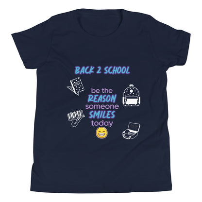 Smile - Back 2 School - Youth Short Sleeve T-Shirt