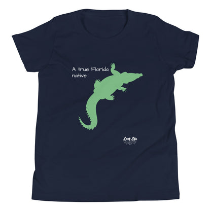 FL Native - Gator - Youth Short Sleeve T-Shirt