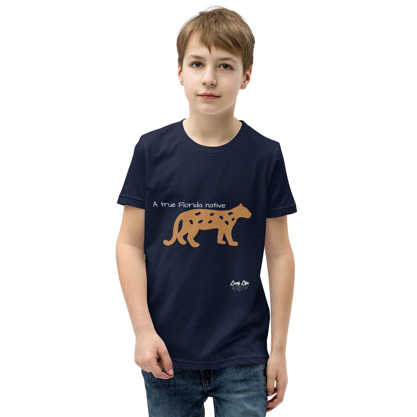 FL Native - Panther - Youth Short Sleeve T-Shirt