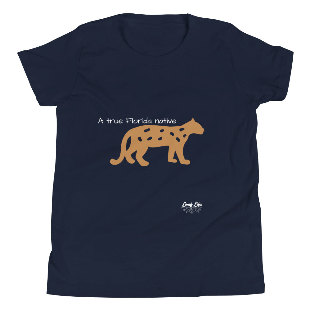 FL Native - Panther - Youth Short Sleeve T-Shirt