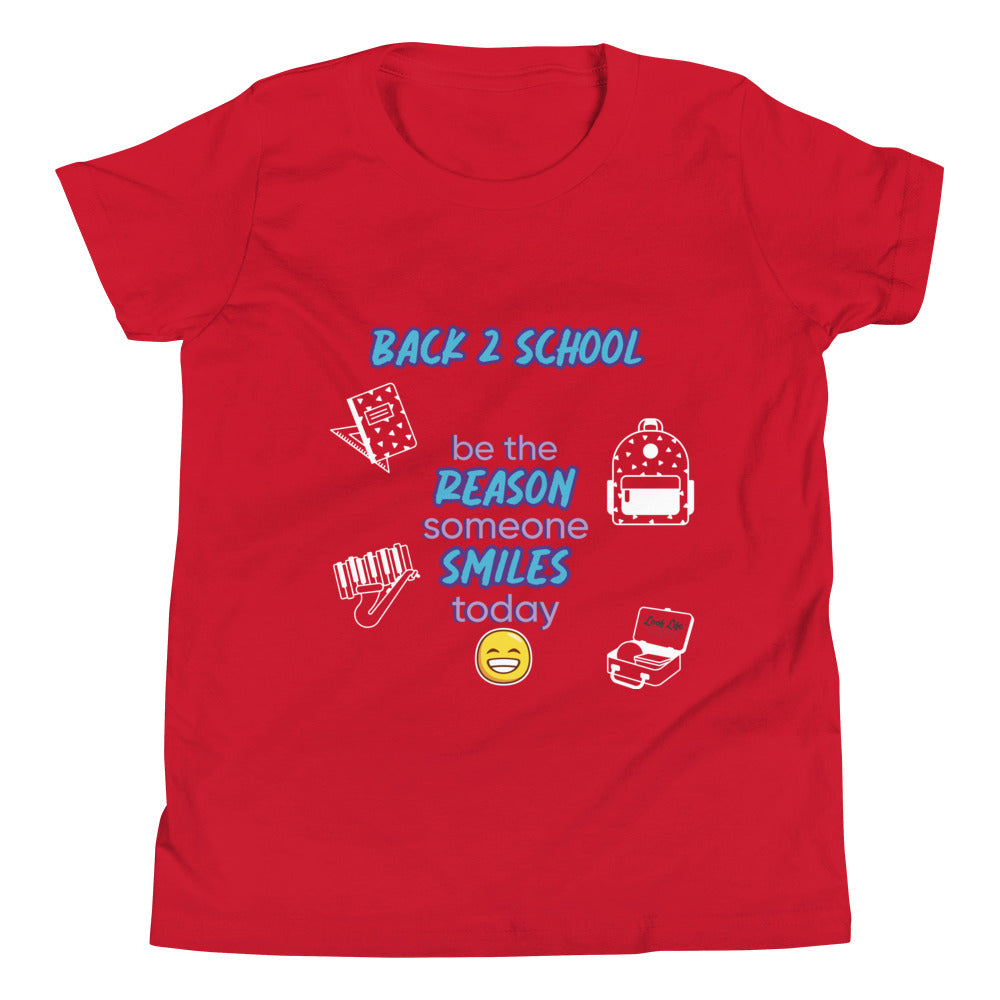 Smile - Back 2 School - Youth Short Sleeve T-Shirt