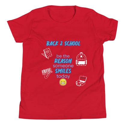 Smile - Back 2 School - Youth Short Sleeve T-Shirt