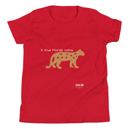 FL Native - Panther - Youth Short Sleeve T-Shirt